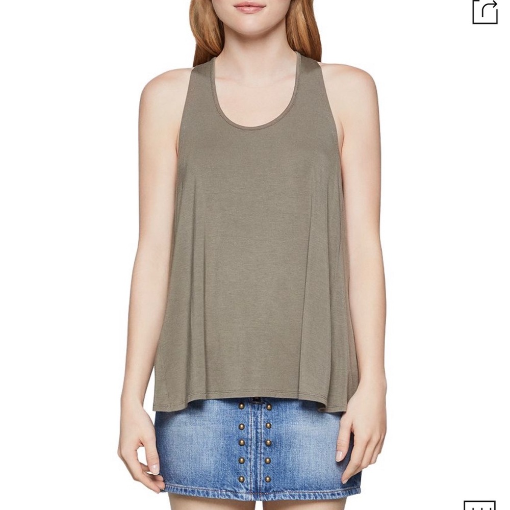 BCBGeneration Crisscross-back Tank